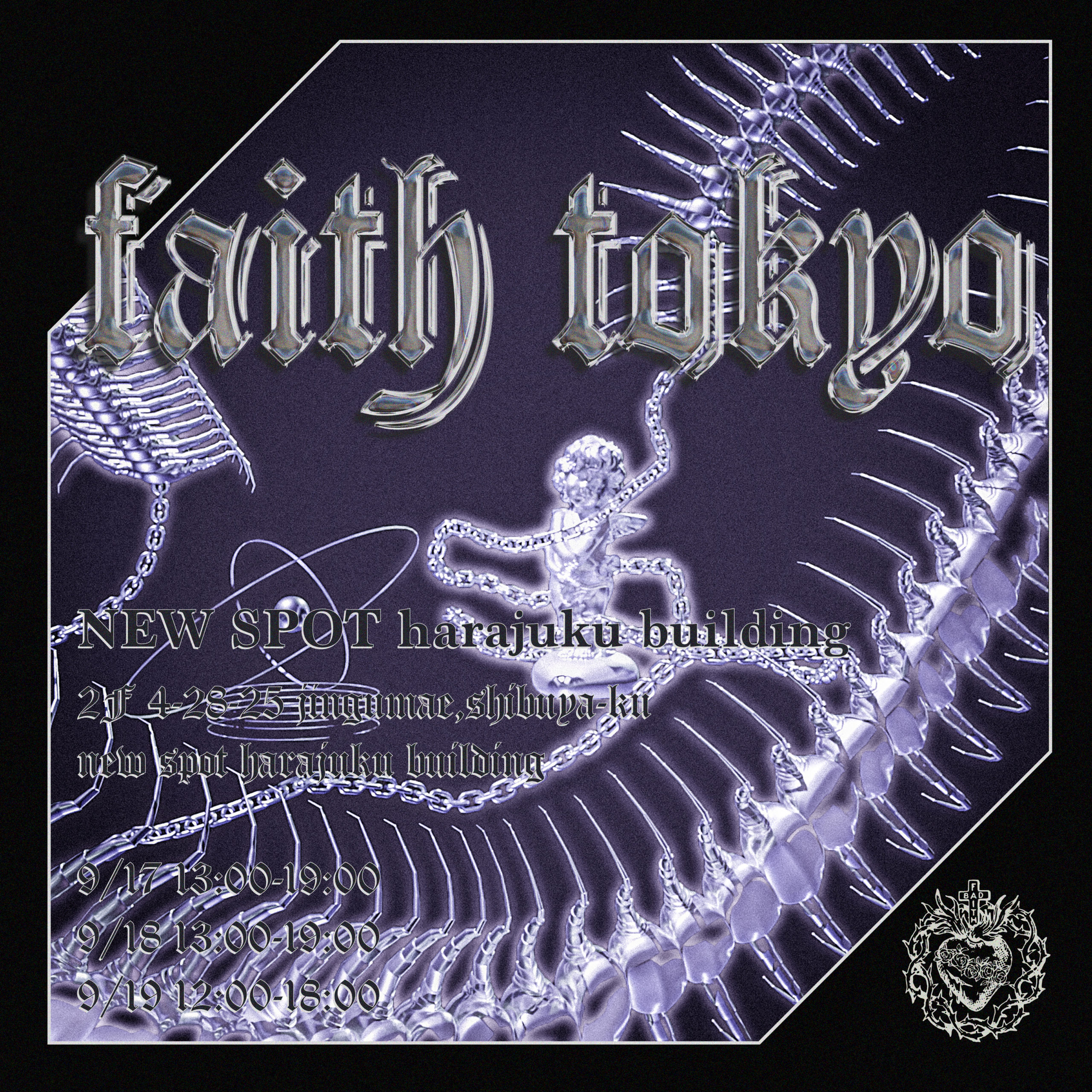 faith tokyo Pop up vol.1 Flyer